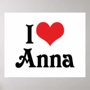 Póster Amo a Anna