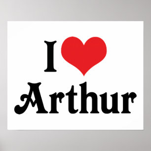 Póster Amo a Arthur