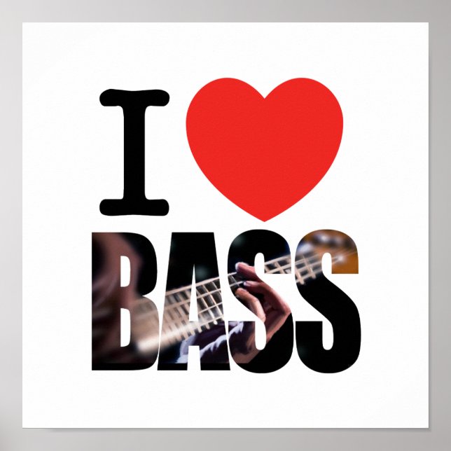 Póster Amo a Bass (Frente)