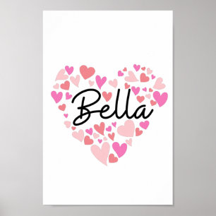 Póster Amo a Bella