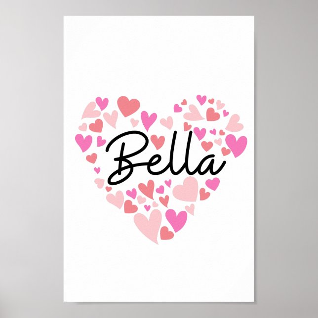 Póster Amo a Bella (Frente)