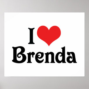 Póster Amo a Brenda