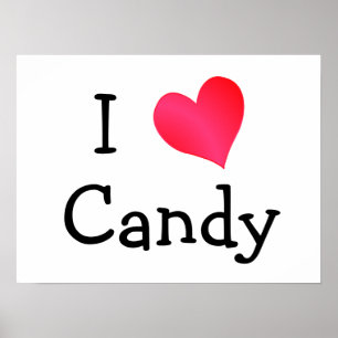 Póster Amo a Candy