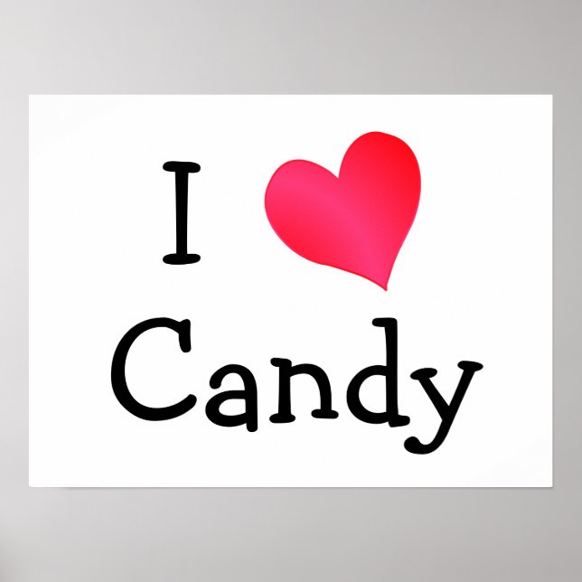 Póster Amo a Candy (Frente)