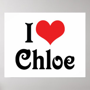 Póster Amo a Chloe