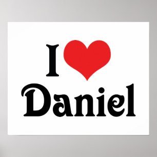 Póster Amo a Daniel