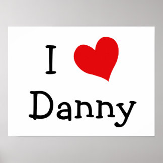 Póster Amo a Danny
