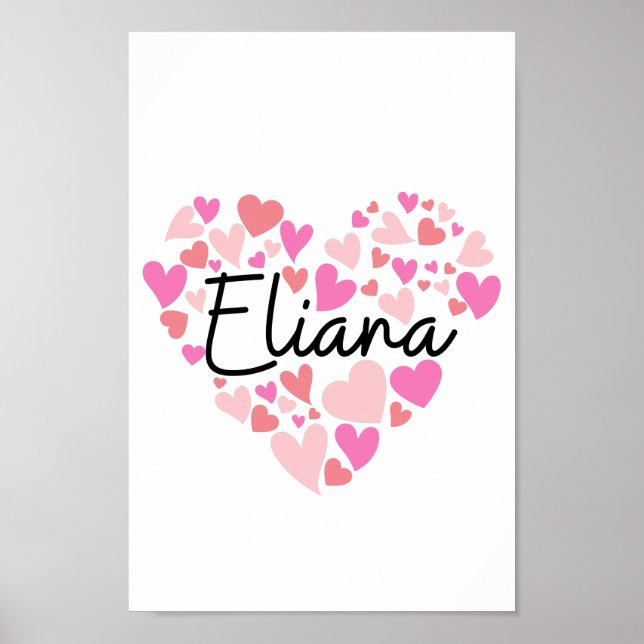 Póster Amo a Eliana (Frente)