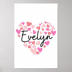 Póster Amo a Evelyn