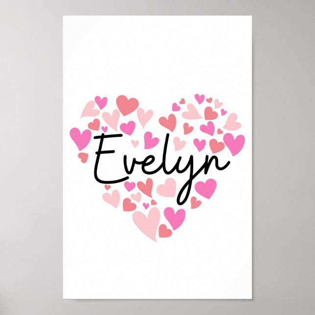 Póster Amo a Evelyn (Frente)