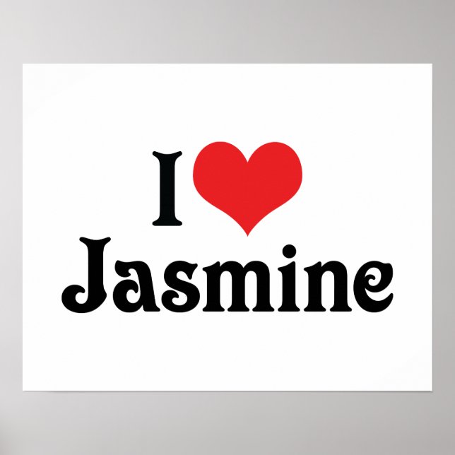 Póster Amo a Jazmín (Frente)