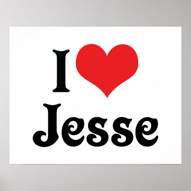 Póster Amo a Jesse (Frente)