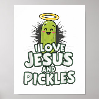Póster Amo A Jesús Y A Las Pickles