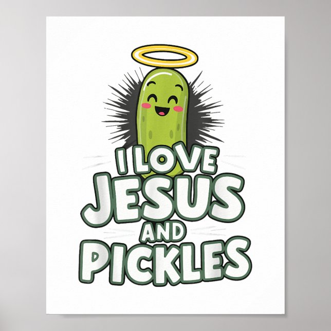 Póster Amo A Jesús Y A Las Pickles (Frente)