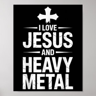Póster Amo a Jesús y el Heavy Metal _8