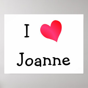 Póster Amo a Joanne