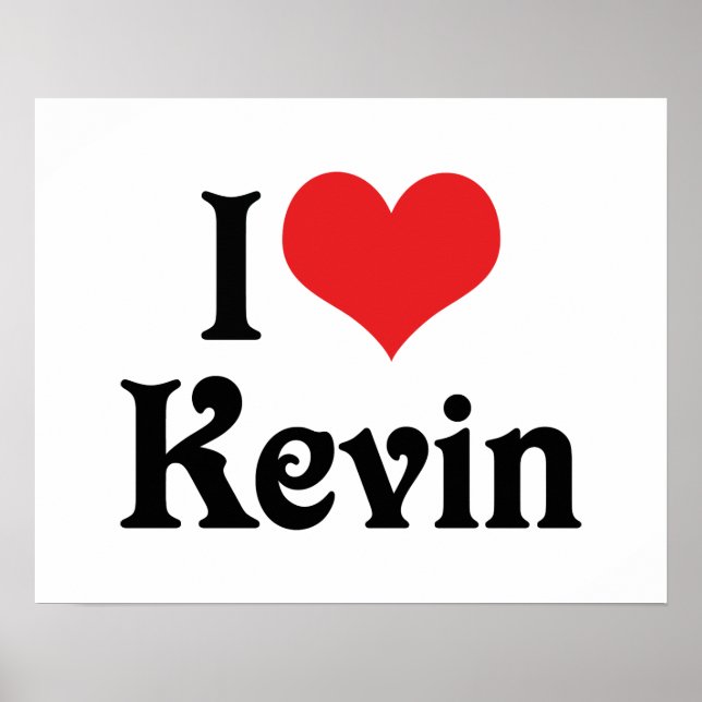 Póster Amo a Kevin (Frente)