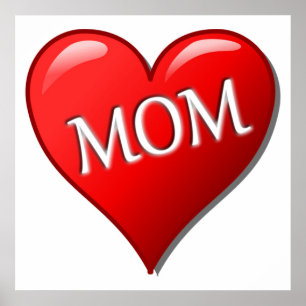 PÓSTER AMO A LA MAMÁ