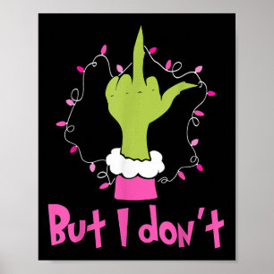 Póster Amo a los Camisetas de Navidades que coinciden per