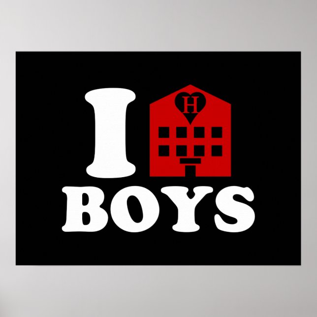 Póster Amo a los chicos del hotel (Frente)