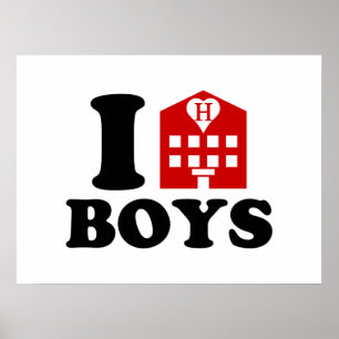 Póster Amo a los chicos del hotel
