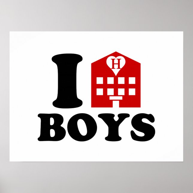 Póster Amo a los chicos del hotel (Frente)
