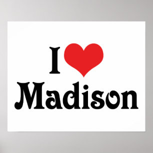 Póster Amo a Madison