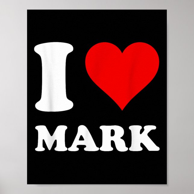 Póster Amo a Mark (Frente)