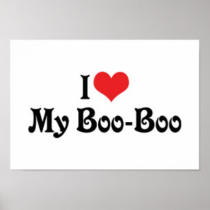 Póster Amo a mi Boo Boo
