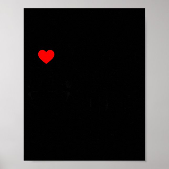 Póster Amo a mi caliente esposa negra (Frente)