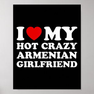 Póster Amo a mi caliente y loca novia armenia en San Vale