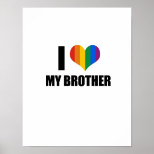 Póster Amo a mi hermano gay