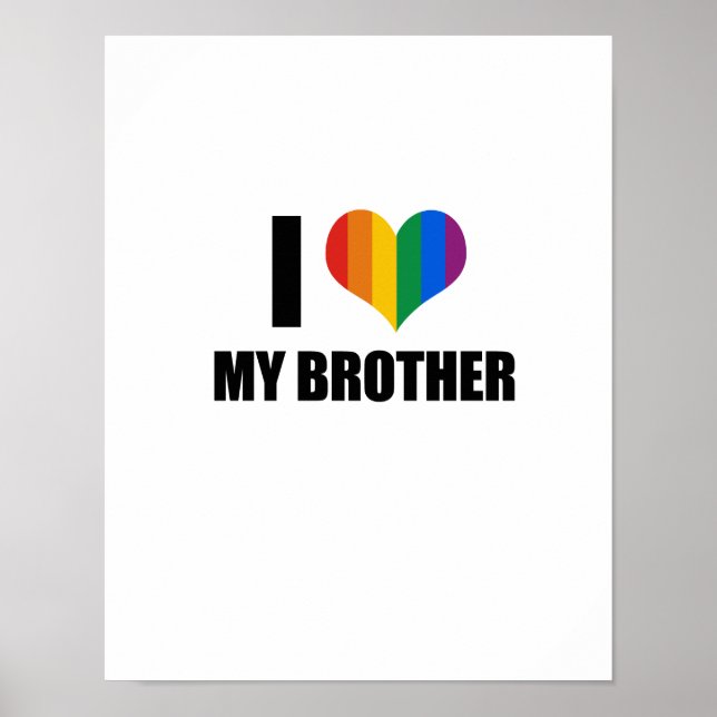 Póster Amo a mi hermano gay (Frente)
