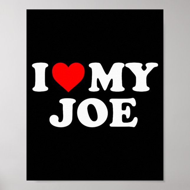 Póster Amo a mi Joe  (Frente)