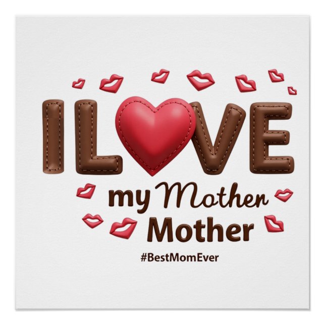 Póster Amo A Mi Madre (Anverso)