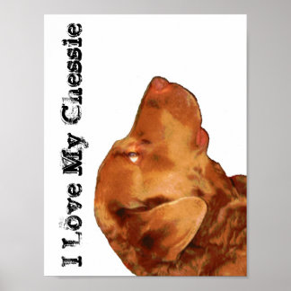 Póster Amo a mi Poster Chessie