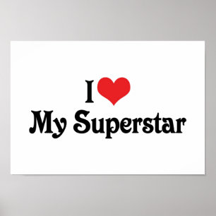 Póster Amo a mi Superestrella