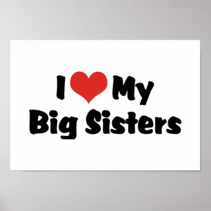 Póster Amo a mis hermanas mayores