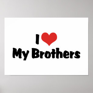 Póster Amo A Mis Hermanos