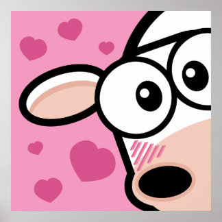 Póster Amo a Moo Cow Poster / Imprimir