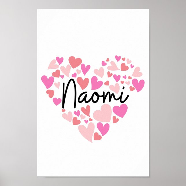 Póster Amo a Naomi (Frente)