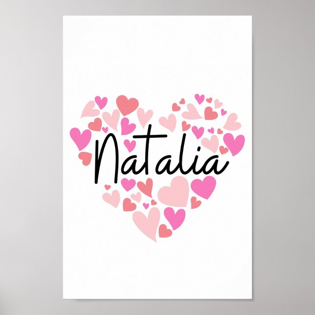 Póster Amo a Natalia (Frente)