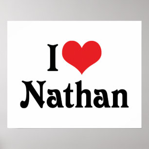Póster Amo a Nathan