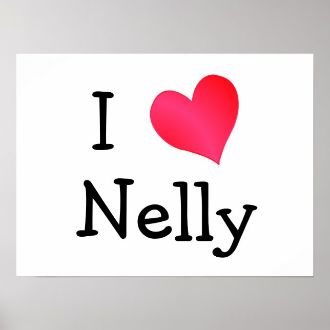 Póster Amo a Nelly (Frente)