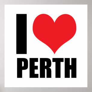 Póster Amo a Perth