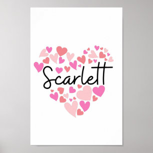 Póster Amo a Scarlett