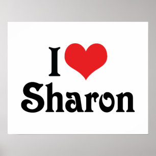 Póster Amo a Sharon