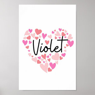 Póster Amo a Violet
