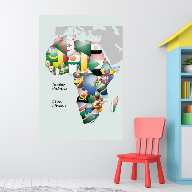 Póster Amo África (Guardería 1)