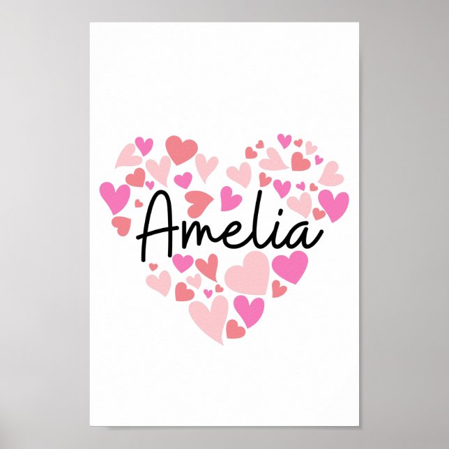 Póster Amo Amelia (Frente)